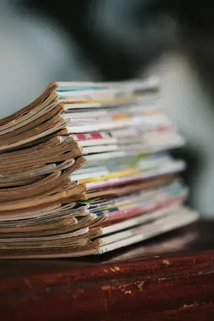 8. Vintage Magazines and Newspapers (Image Credits: Pexels)