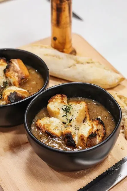 Classic French Onion Soup (Image Credits: Pexels)