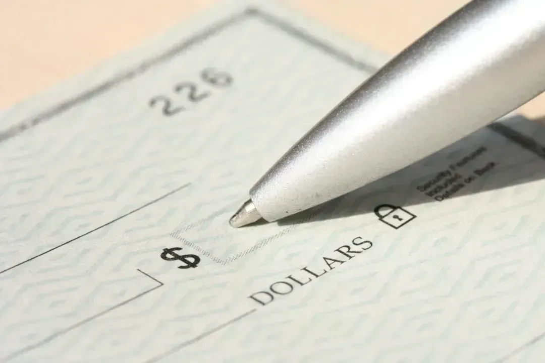 2. Blank Checks (Image Credits: Unsplash)
