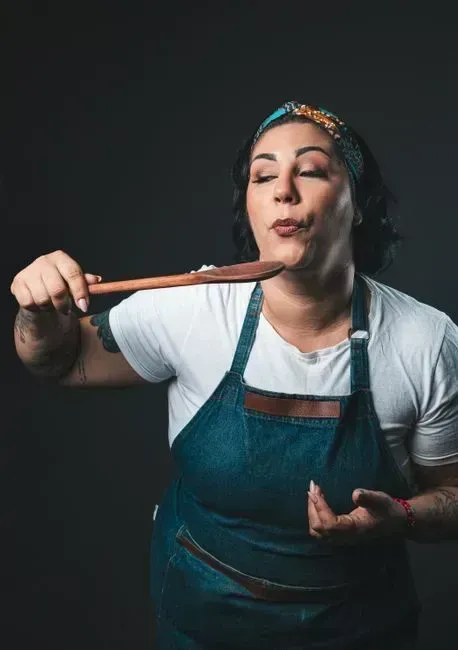 4. Double-dipping the tasting spoon (Image Credits: Pexels)