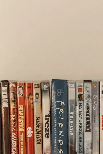 4. DVDs and Physical Media (Image Credits: Pexels)