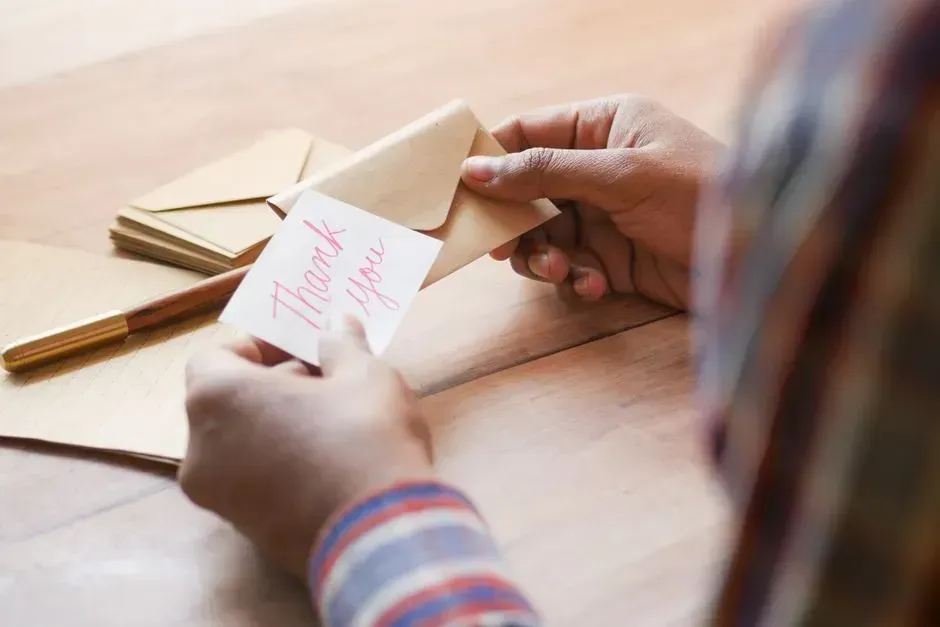 6. Expressing Genuine Gratitude (Image Credits: Pexels)