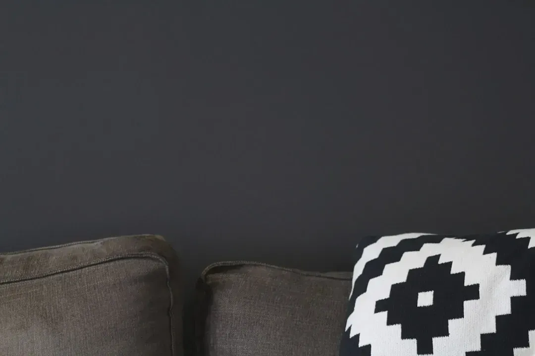 9. Charcoal and Dark Gray Walls (Image Credits: Unsplash)