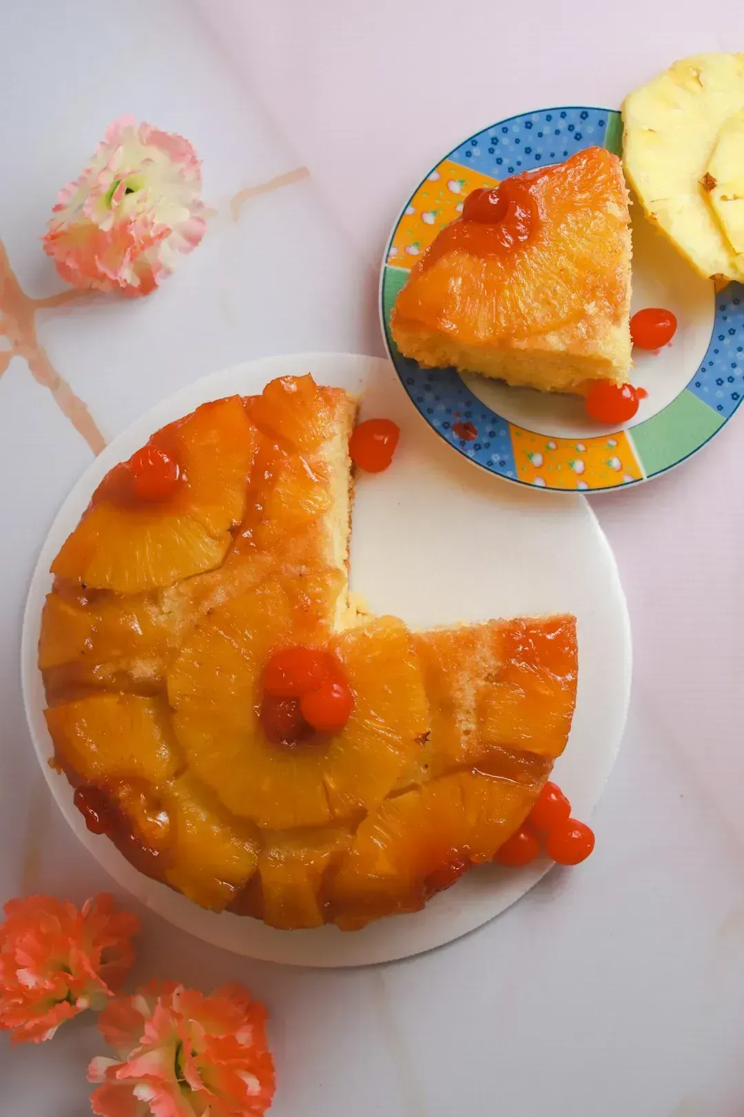 10. Pineapple Upside-Down Cake (Image Credits: Unsplash)