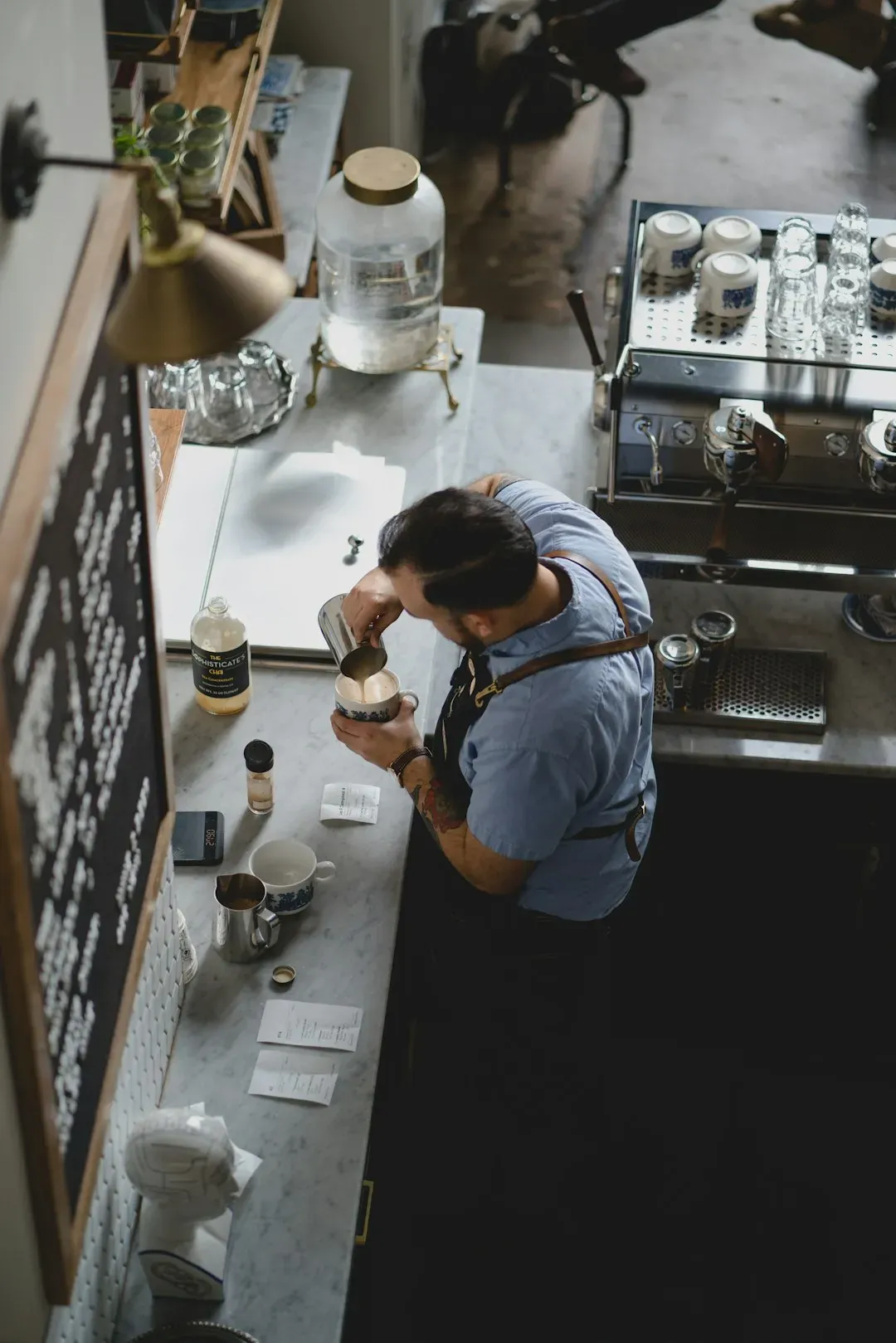 3. Staring at the Barista the Whole Time (Image Credits: Unsplash)