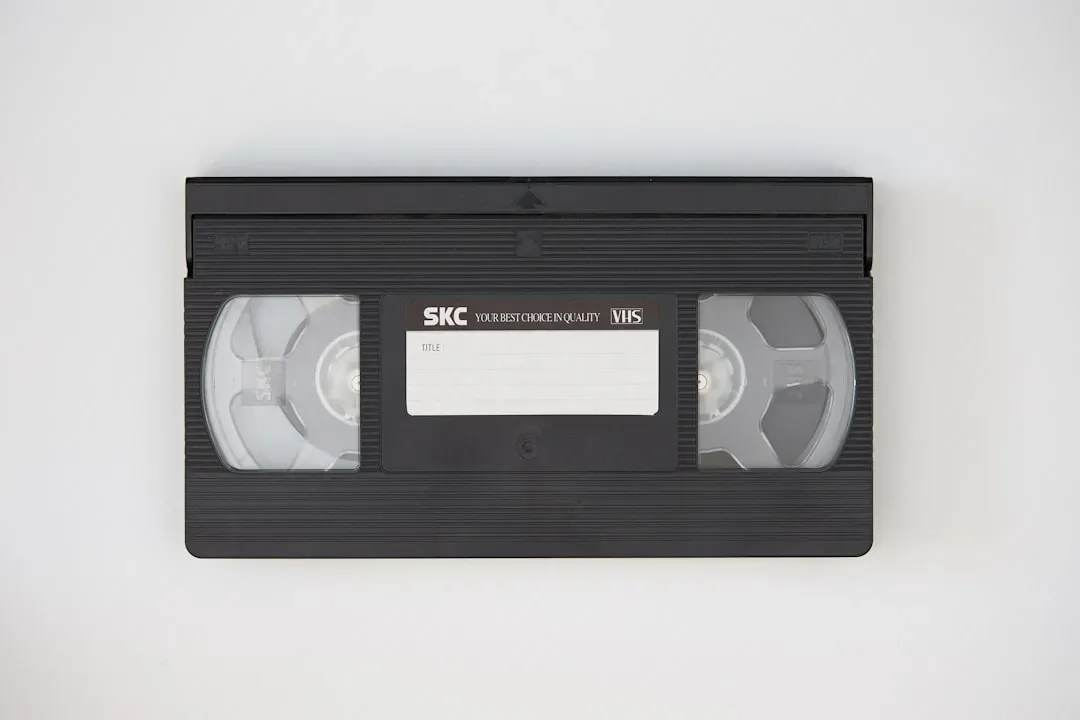 The VHS Tape and VCR (Image Credits: Unsplash)