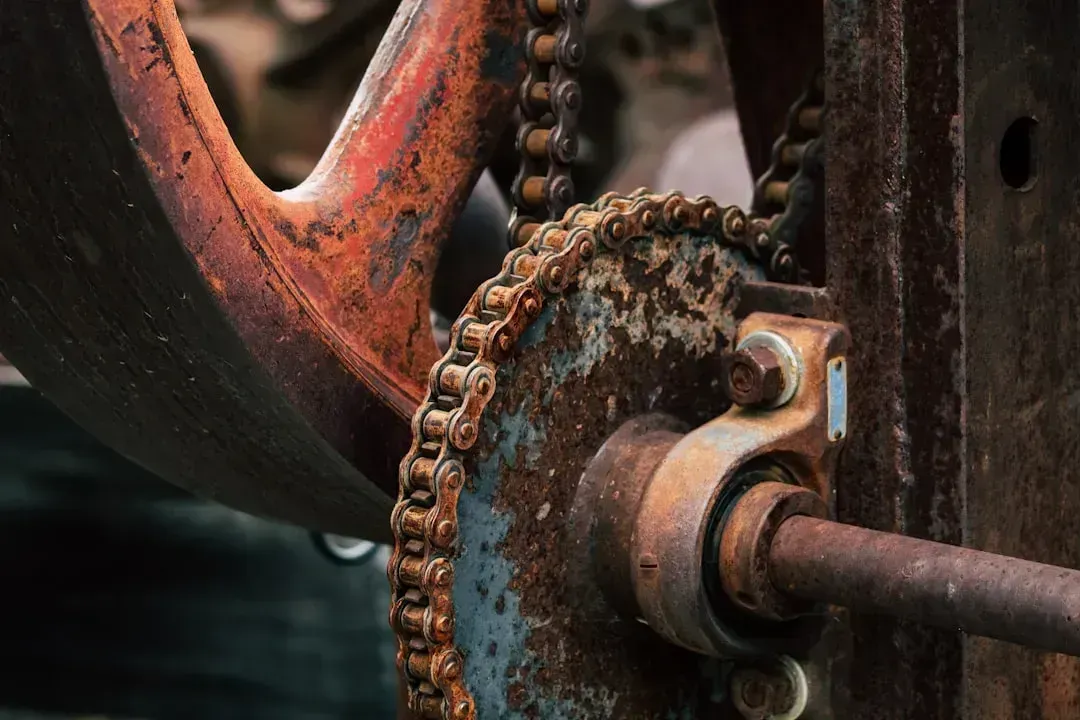 8. Visible rust or corrosion on the undercarriage (Image Credits: Unsplash)