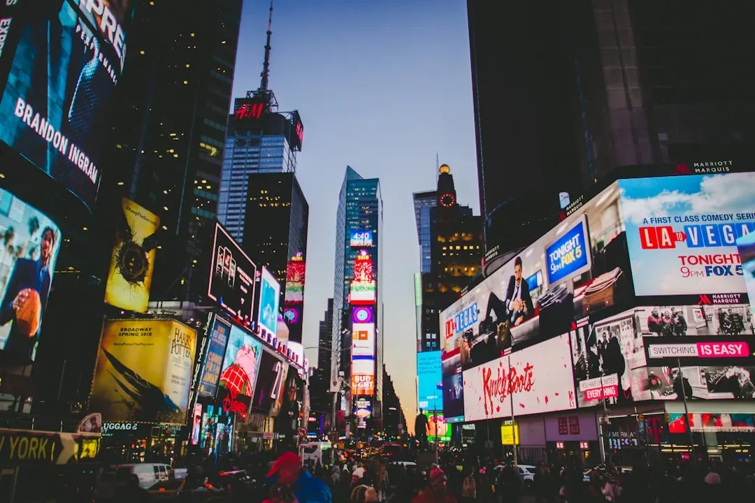 Times Square, New York City (Image Credits: Unsplash)