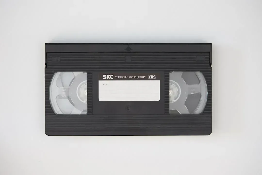1. VHS Tapes With No Working Player in Sight (Image Credits: Unsplash)