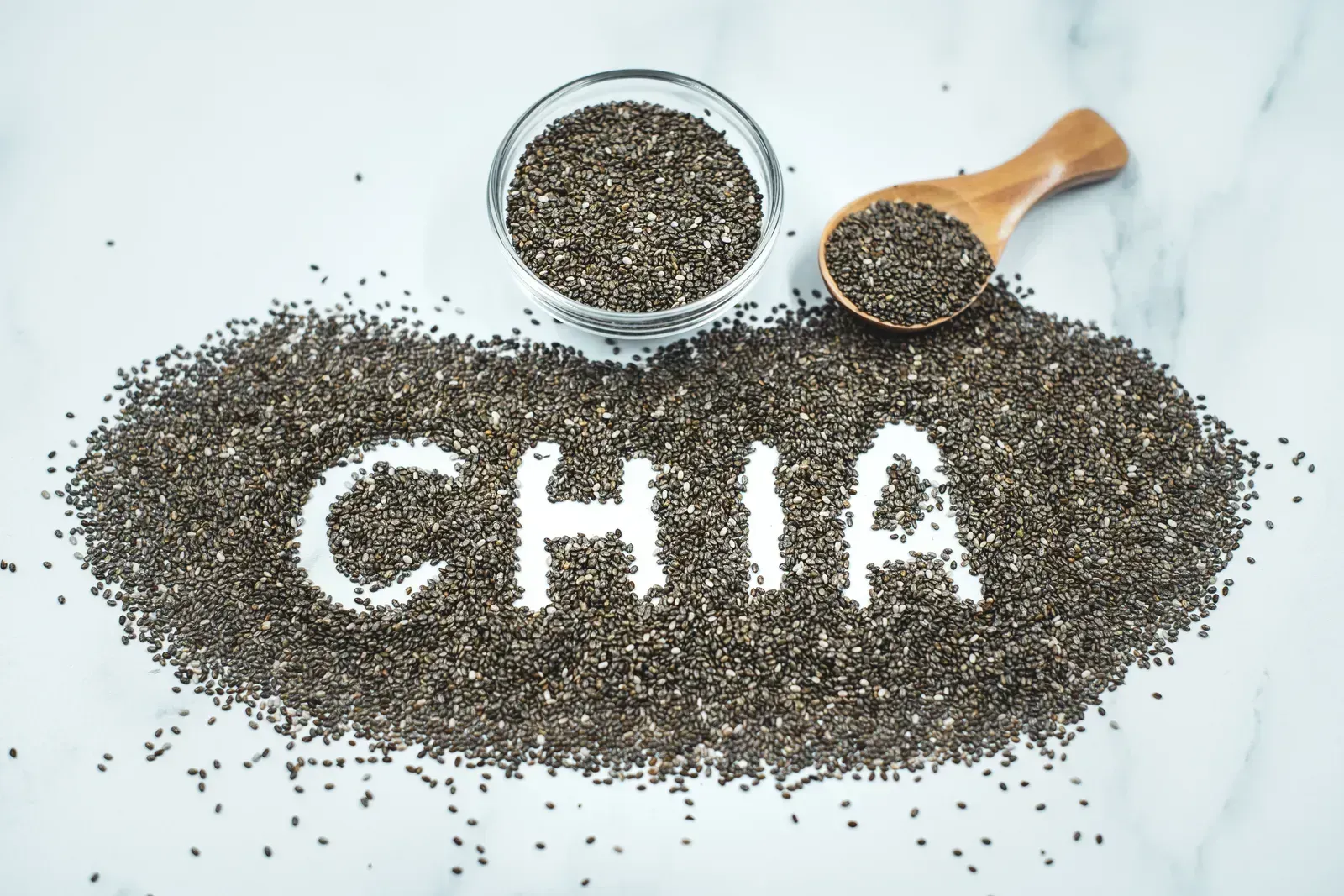 5. Chia Seeds (By formulatehealth, CC BY 2.0)