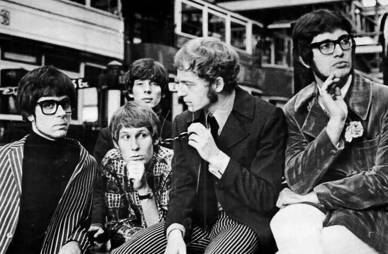 7. Manfred Mann's Earth Band - "Blinded by the Light": "Wrapped up like a douche" (Image Credits: Billboard, page 25, 13 August 1966, Public domain)