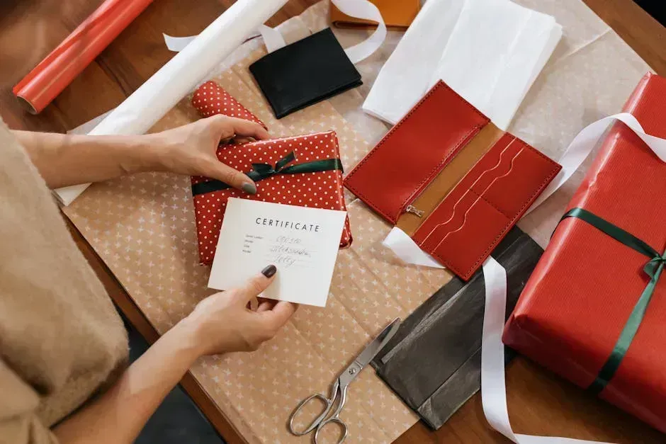 13. Gift Cards (Image Credits: Pexels)