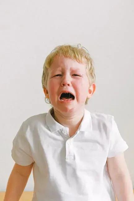 4. "Stop Crying - Big Kids Don't Cry" (Image Credits: Pexels)