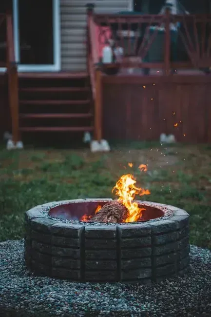 8. Backyard Fire Pits and Wood Burners (Image Credits: Pexels)