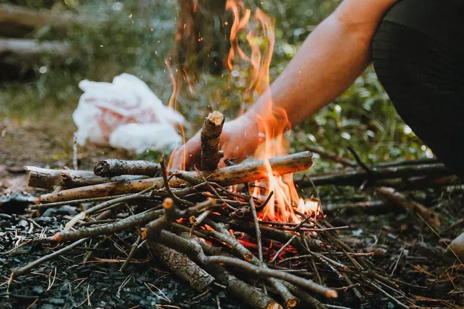 13. Building and Sustaining a Campfire (Image Credits: Pexels)