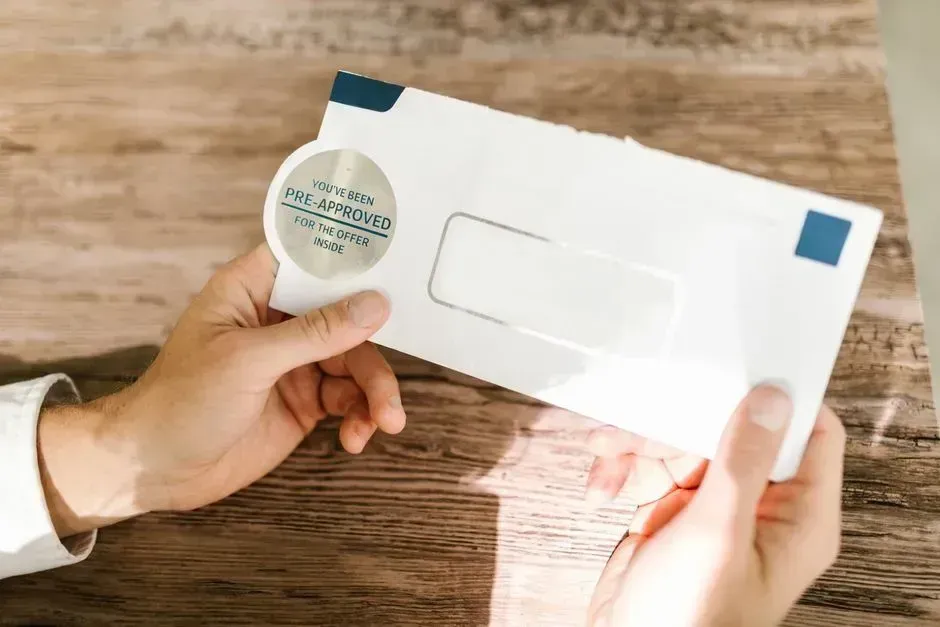 7. Reading paper statements that arrive in the mail (Image Credits: Pexels)