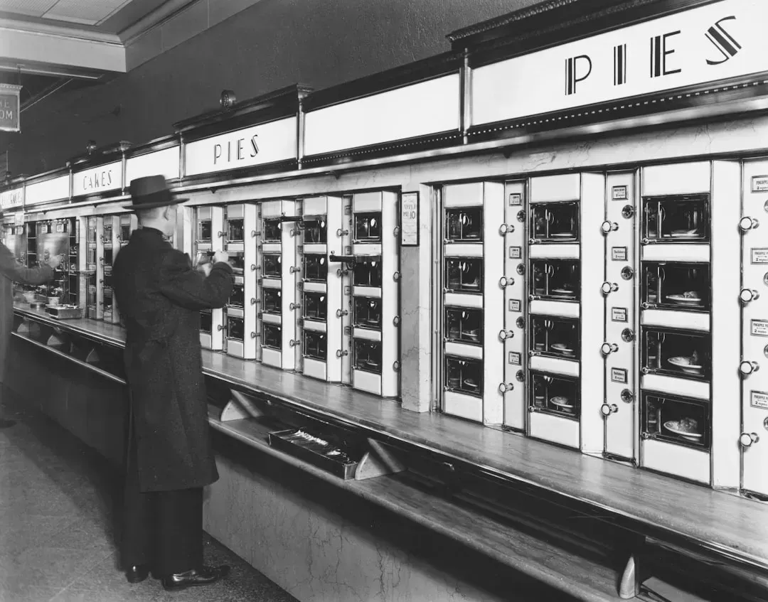 3. Heron's Coin-Operated Vending Machine (Image Credits: Unsplash)