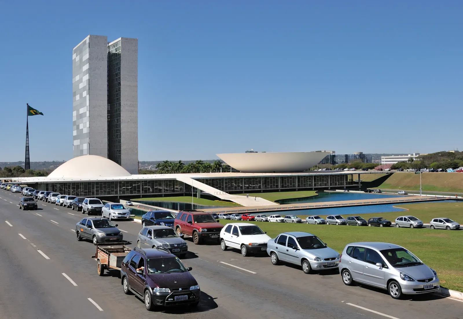Brasília, Brazil: Modernism Turned Into a Skyline (By Cayambe, CC BY-SA 3.0)