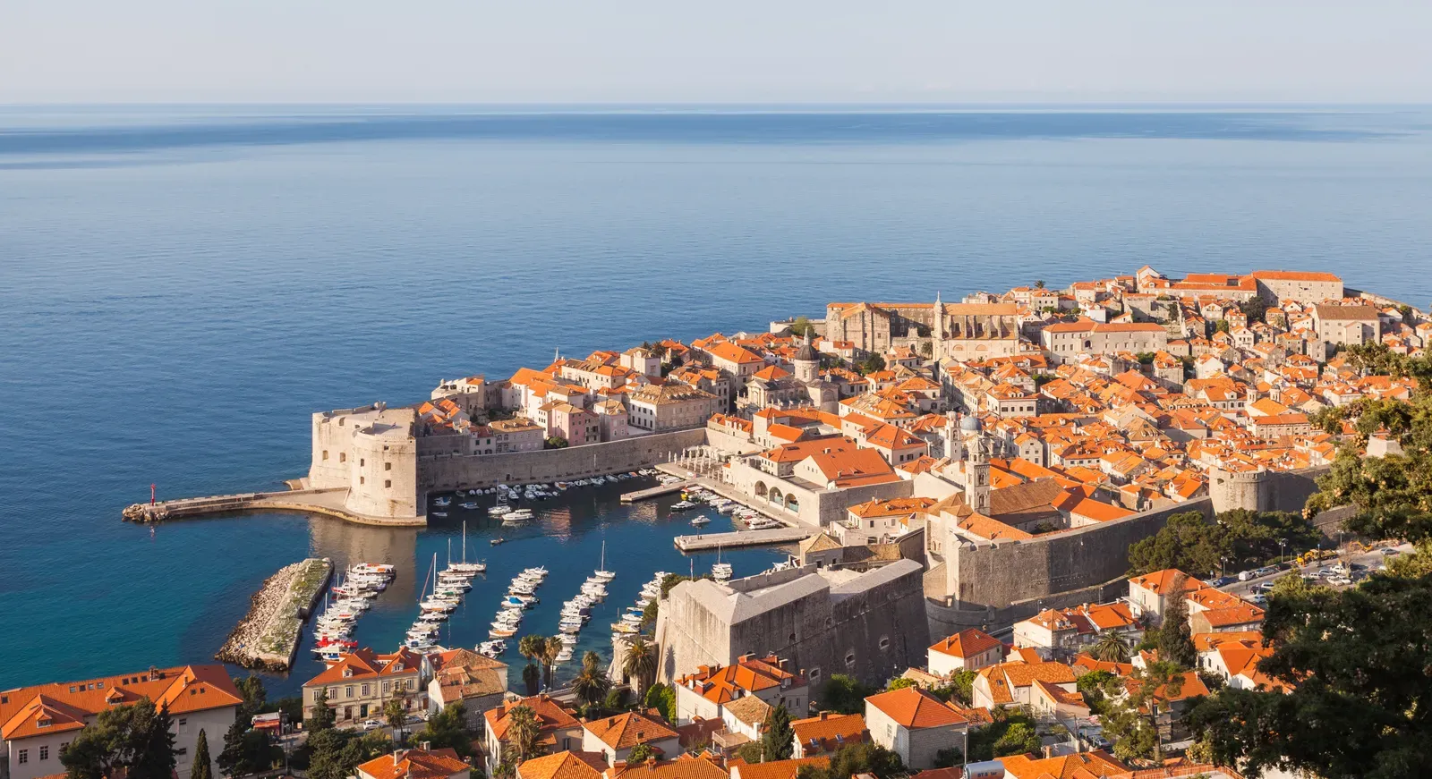 Dubrovnik, Croatia: a walled city built for a fraction of today's crowds (By Diego Delso, CC BY-SA 3.0)