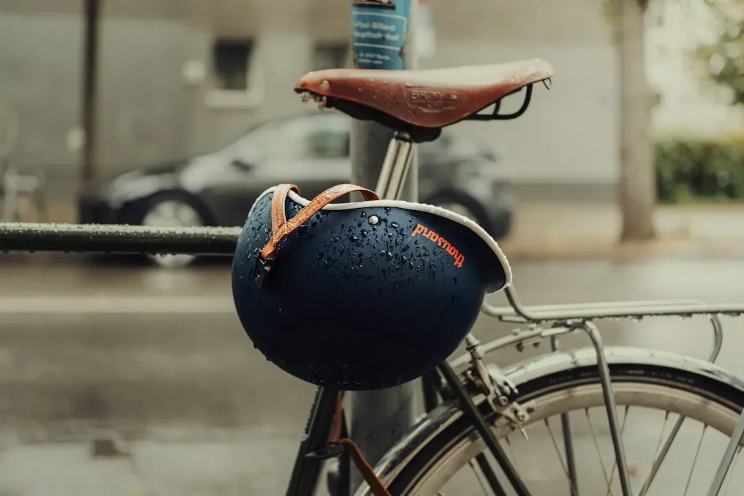 Old Bike Helmets (Image Credits: Unsplash)