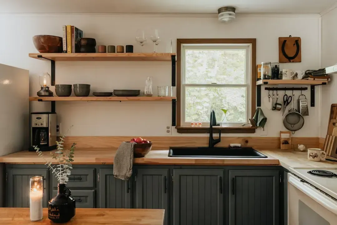 4. Going Along with Open Shelving Because It's Trendy (Image Credits: Unsplash)