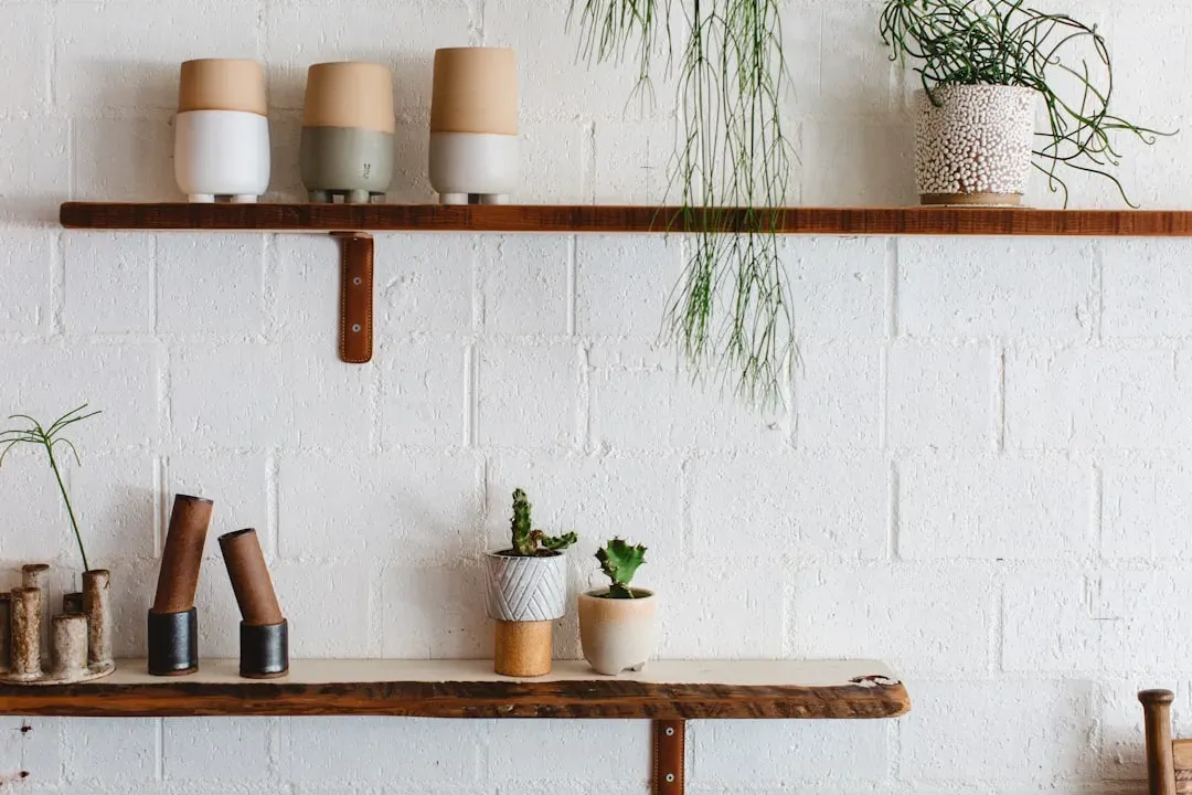 1. Open shelving (Image Credits: Unsplash)