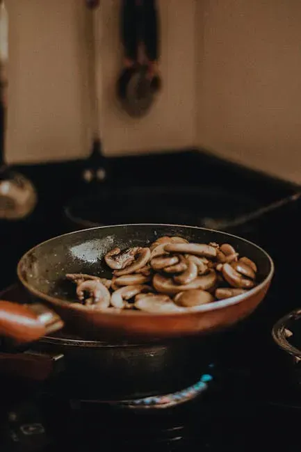 1. Cooked Mushrooms (Image Credits: Pexels)