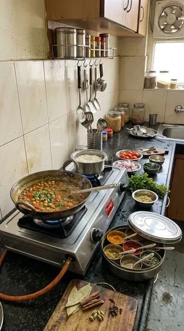 10. India – The home kitchen still rules (Image Credits: Pexels)