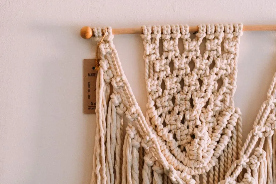 Handmade Textiles - Macramé, Embroidery, and Crochet (Image Credits: Pexels)