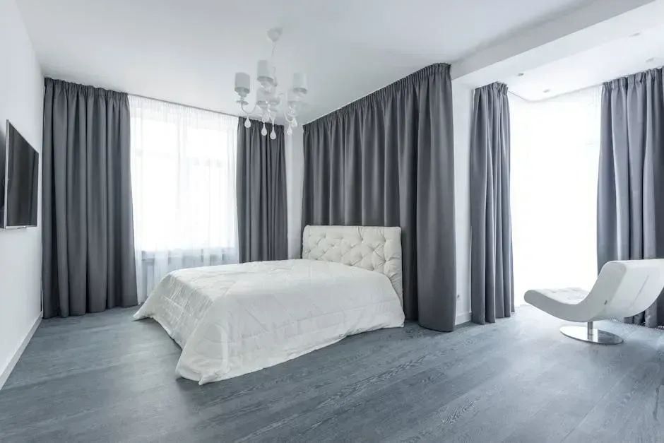 All-White and Gray Color Palettes (Image Credits: Pexels)