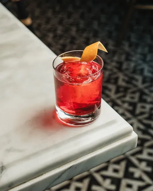 5. The Boulevardier - Bourbon, Campari, Sweet Vermouth (Image Credits: Pexels)