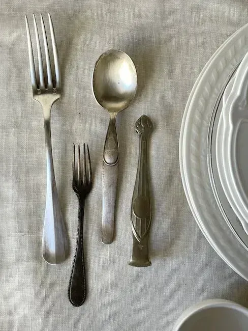 5. Sterling Silver Flatware (Image Credits: Pexels)