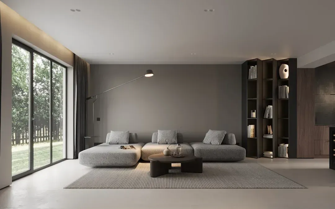 10. Cold, All Gray Interiors (Image Credits: Unsplash)