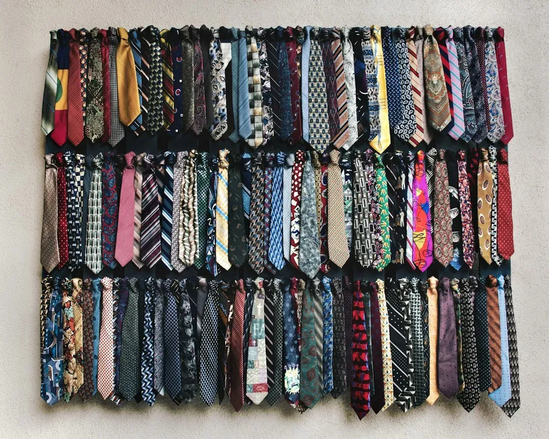 Neckties and Formal Accessories (Image Credits: Unsplash)