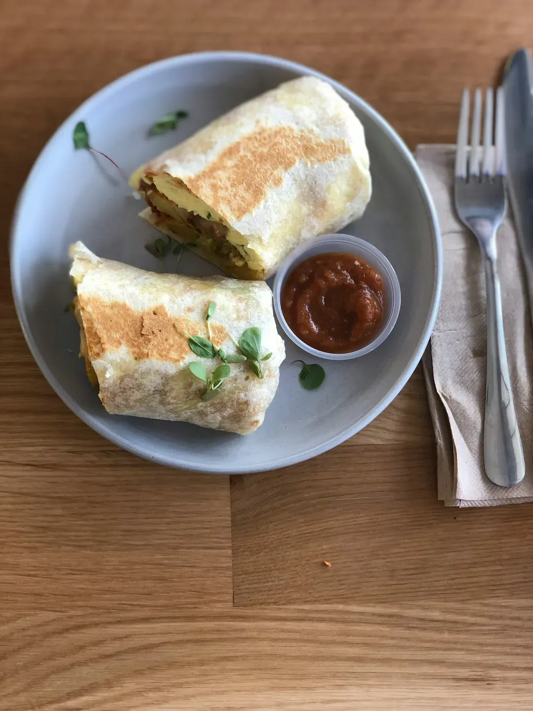 7. Wendy's Sausage Breakfast Burrito (Image Credits: Unsplash)