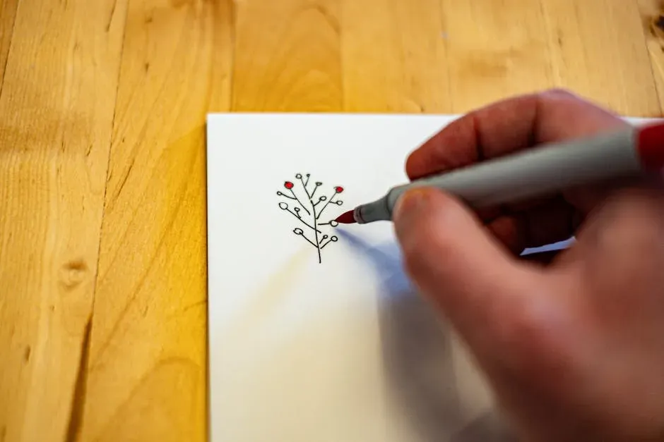 Doodling on Scrap Paper (Image Credits: Pexels)