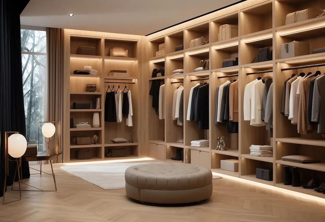 7. Walk-in closets carved from bedrooms (Image Credits: Pixabay)