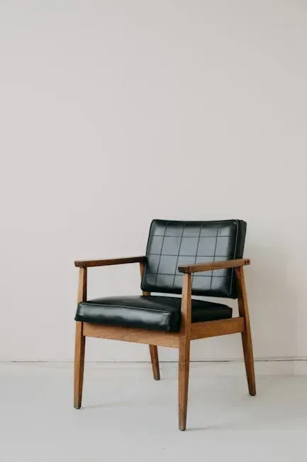 Mid-Century Modern Chairs and Credenzas (Image Credits: Pexels)