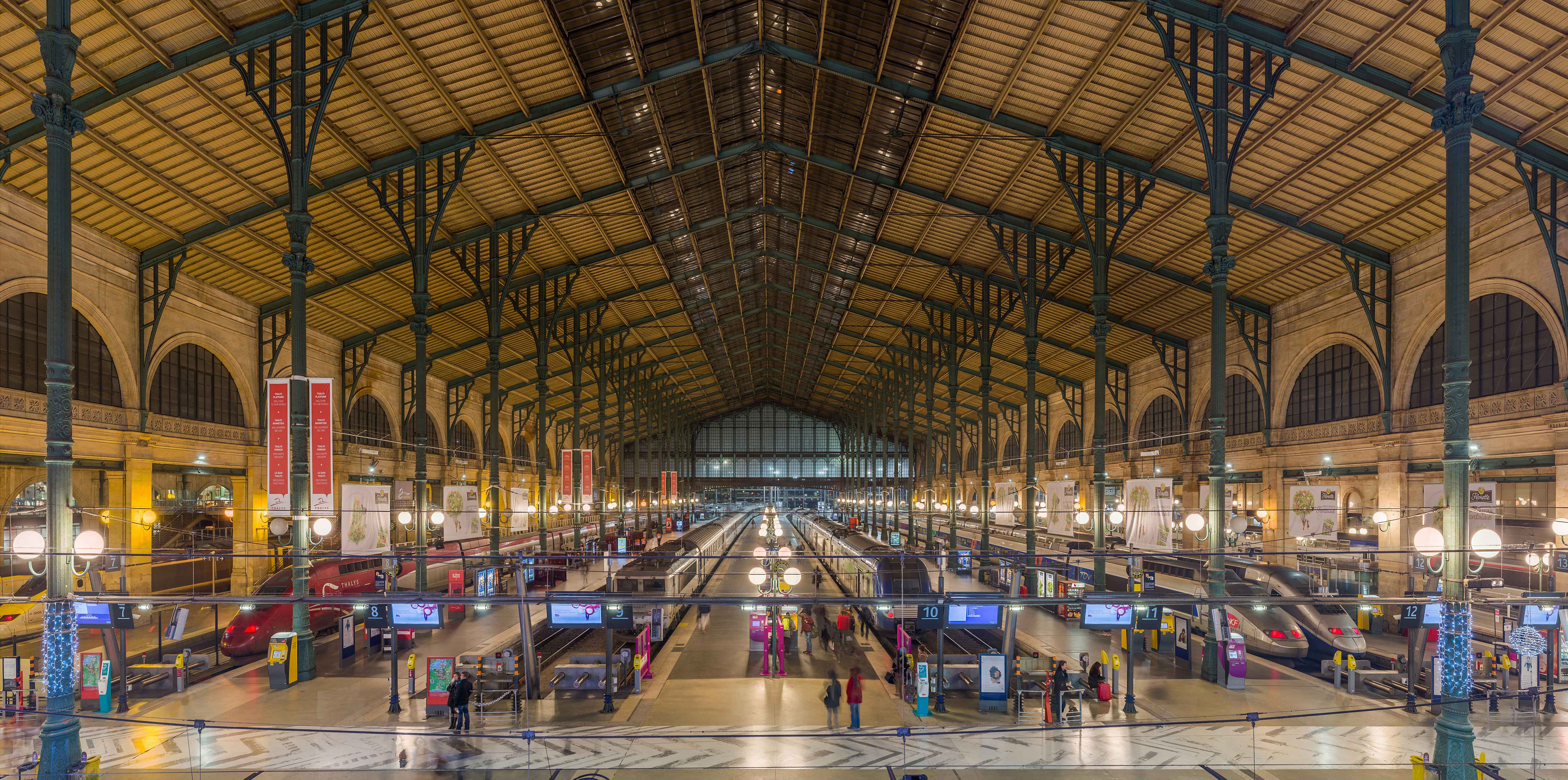 Gare du Nord Train Station (image credits: Gallery Image)