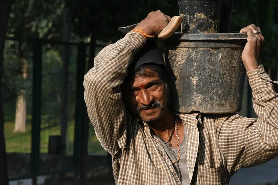 6. "How Far Do You Think I Can Kick the Bucket?" (Image Credits: Pexels)