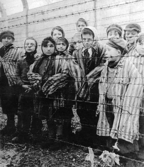 8. Josef Mengele's Twin Experiments at Auschwitz (Image Credits: The image from the cover of "A History of the Holocaust" by Yehuda Bauer (ISBN 0531155765)
Credits: USHMM/State Archives of the Russian Federation, Public domain)