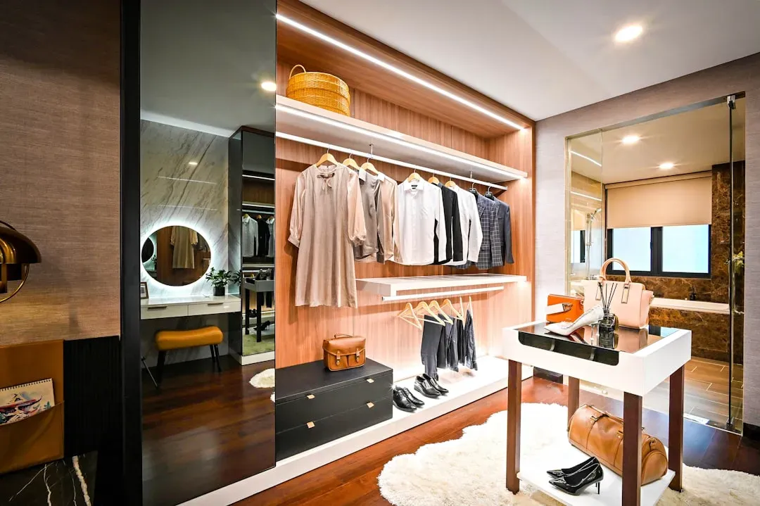 Walk-In Closets Built at the Expense of a Bedroom (Image Credits: Unsplash)