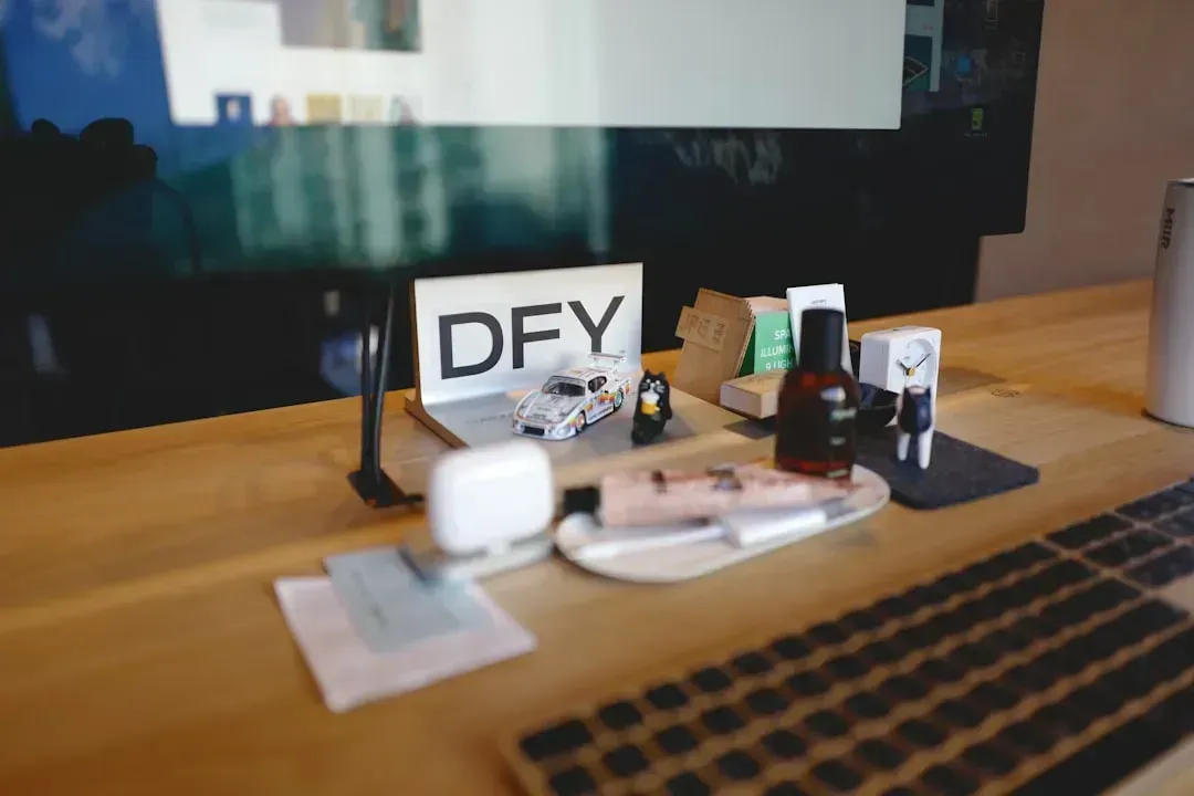 11. An Overloaded Digital Desktop or Work Area at Home (Image Credits: Unsplash)
