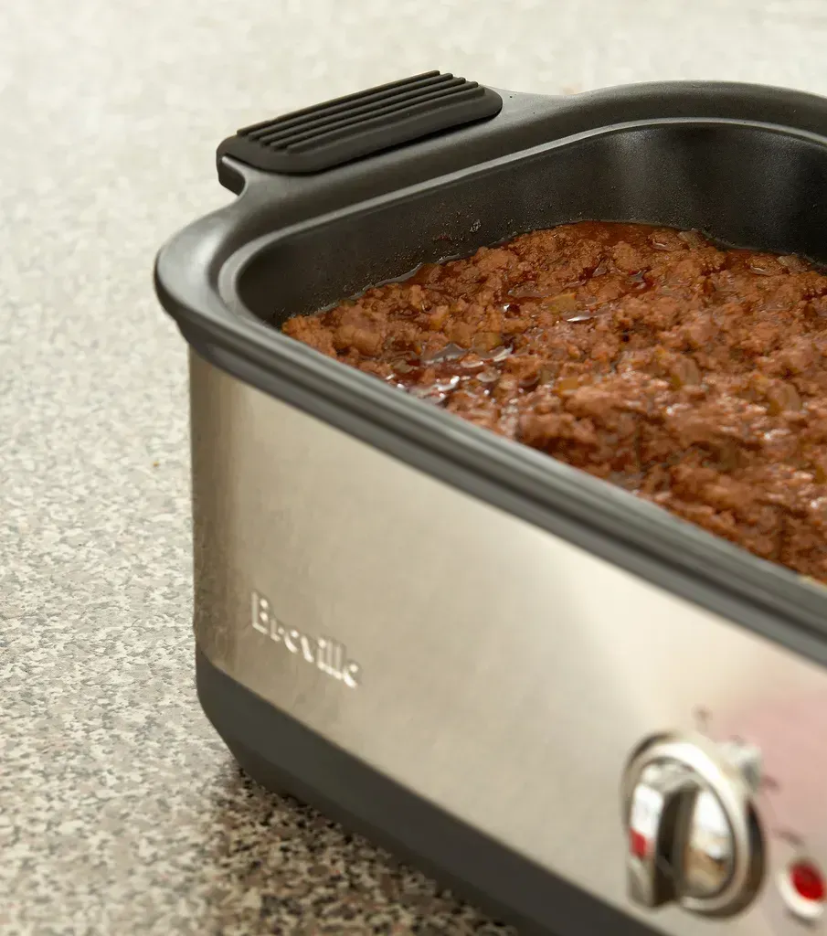3. The overly ambitious slow cooker dip (Slow Cooker Cincinnati Chili BSC560XL 4of5, CC BY 2.0)