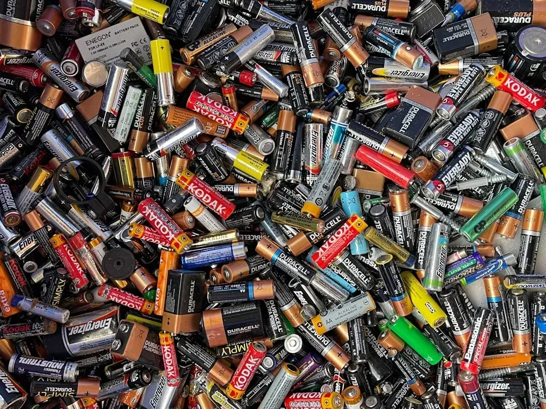 8. Improper Disposal of Household Batteries (Image Credits: Unsplash)