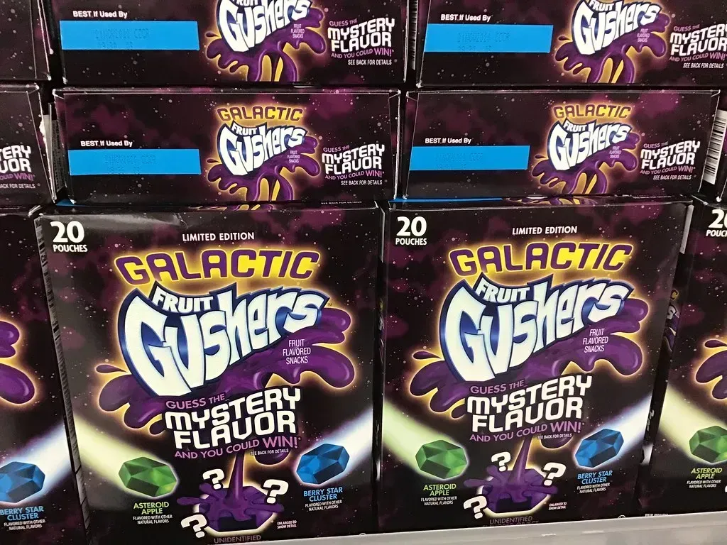 2. Gushers (JeepersMedia, Flickr, CC BY 2.0)