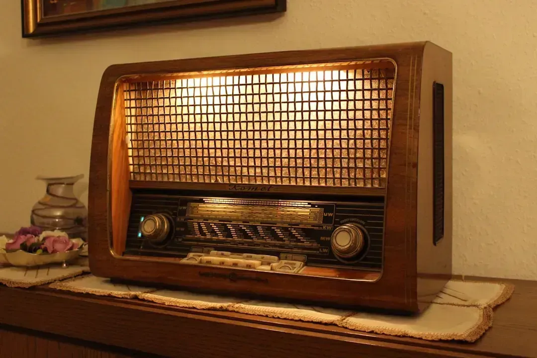 6. The Radio (Image Credits: Unsplash)