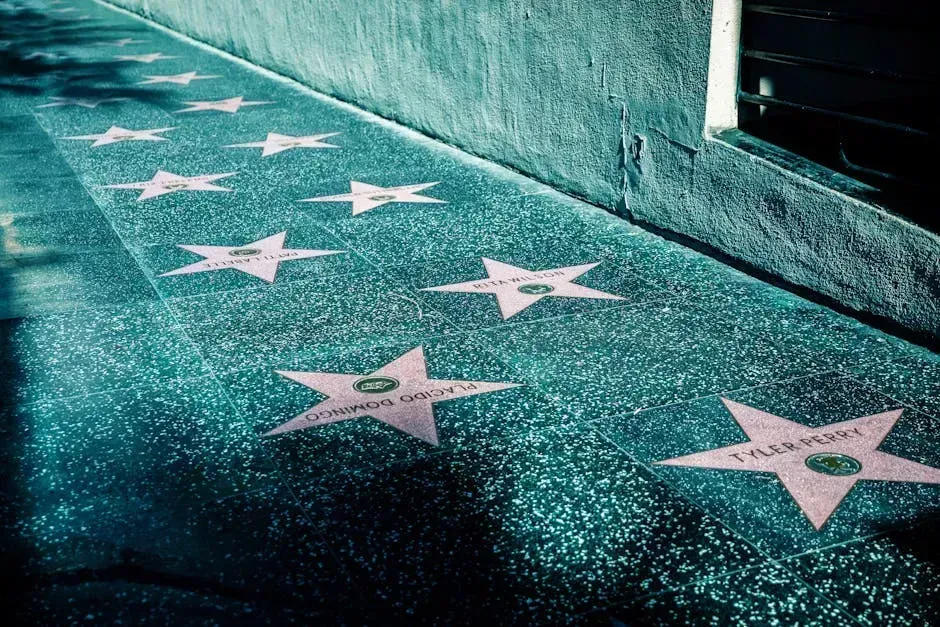 8. Hollywood Walk of Fame, Los Angeles - Dirty Stars, Broken Dreams (Image Credits: Pexels)