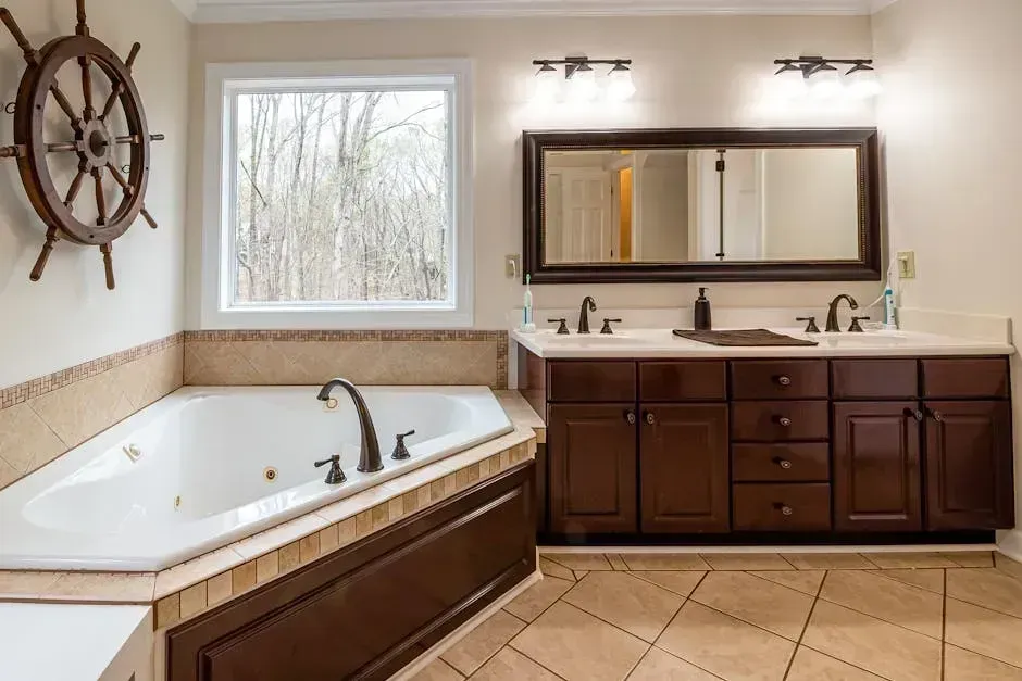 1. The Jetted Jacuzzi Tub: The Spa Fantasy Nobody Wants to Maintain (Image Credits: Pexels)