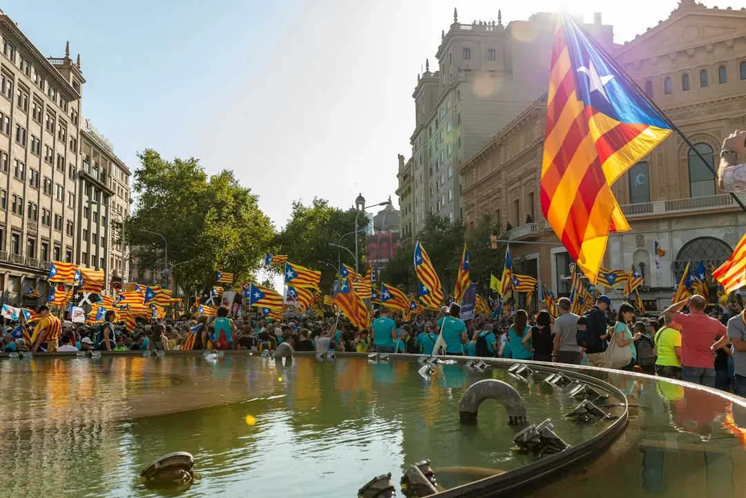 2. Barcelona, Spain: Protests, Water Pistols, and a City in Revolt (Image Credits: Unsplash)